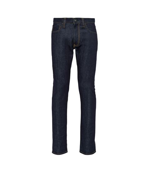 prada dress jeans|Prada denim jeans.